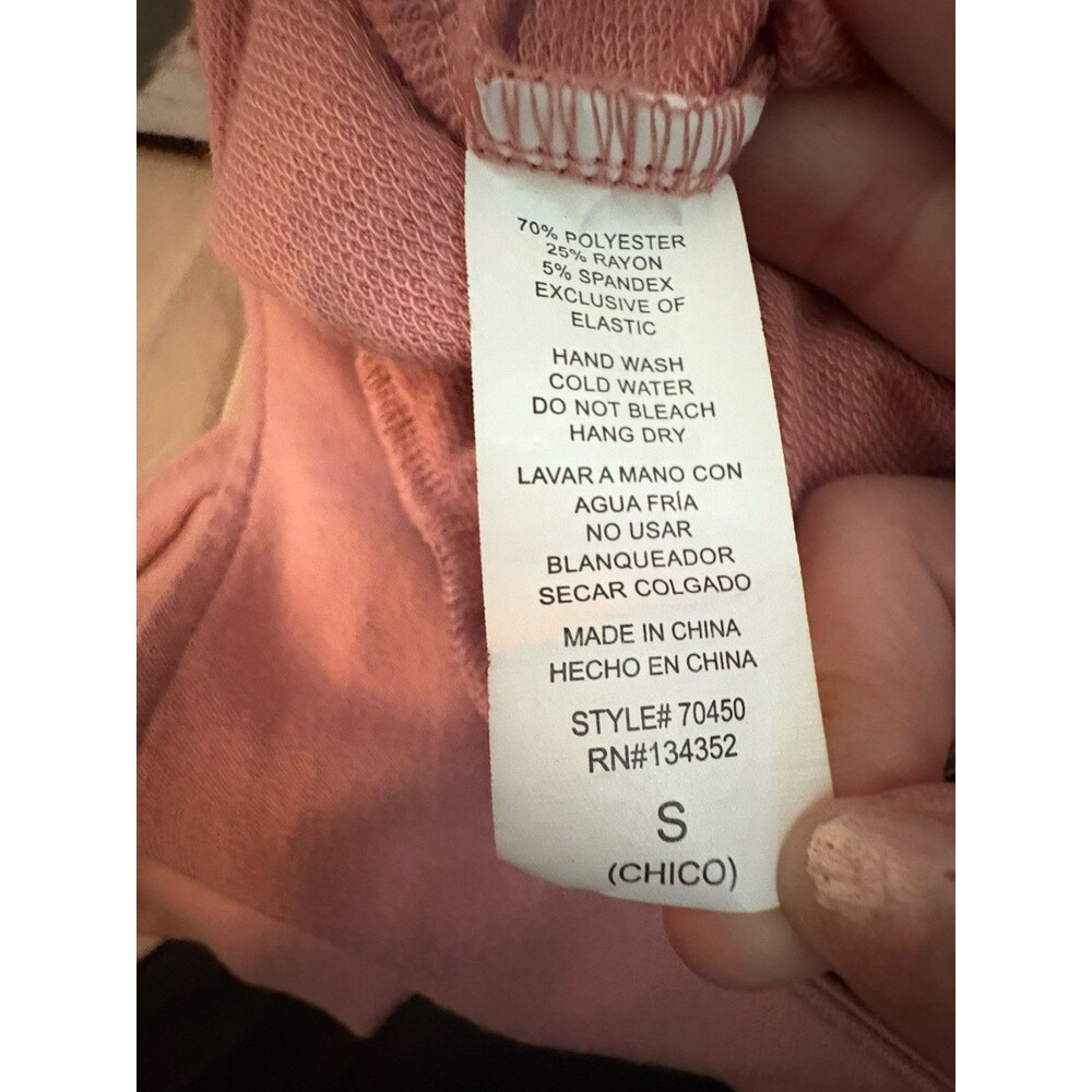 Ambiance Mauve Pink Sleeveless Drawstring Jumpsuit Size Small Casual - Picture 5 of 5